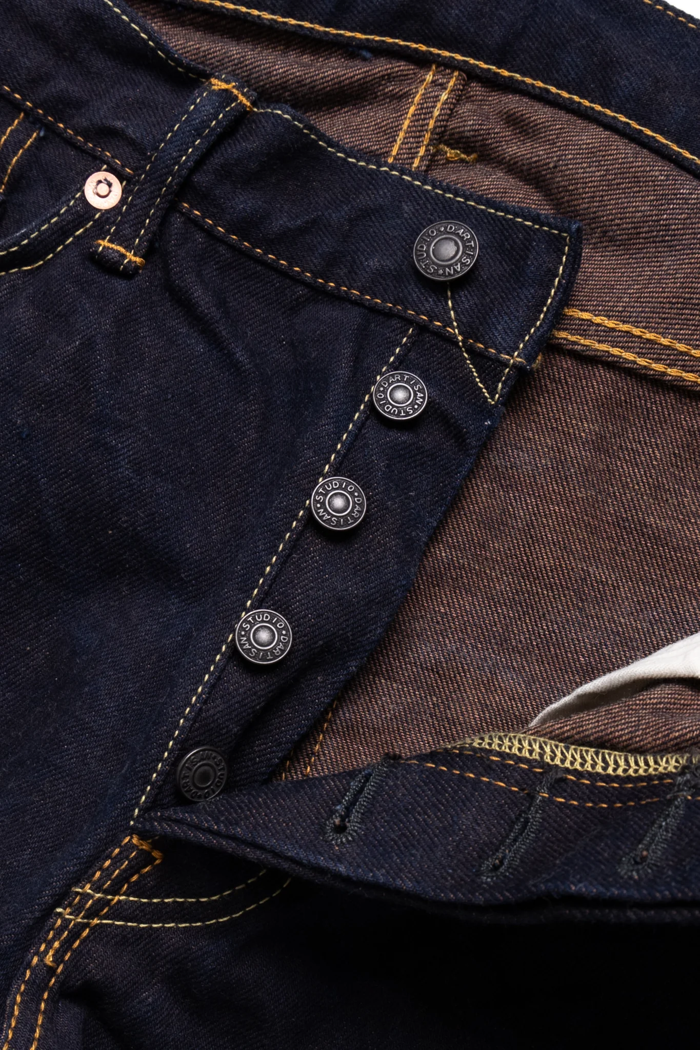 D1879S Ai Shibu Dyed Jeans Regular Straight - Image 12